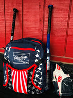 Rawlings | REMIX Backpack Equipment Bag | T-Ball & Youth Baseball/Softball-| USA,(Pack of 6)