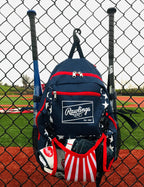 Rawlings | REMIX Backpack Equipment Bag | T-Ball & Youth Baseball/Softball-| USA,(Pack of 6)