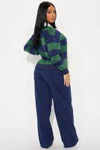 Sporty Day Wide Leg Pant Set
