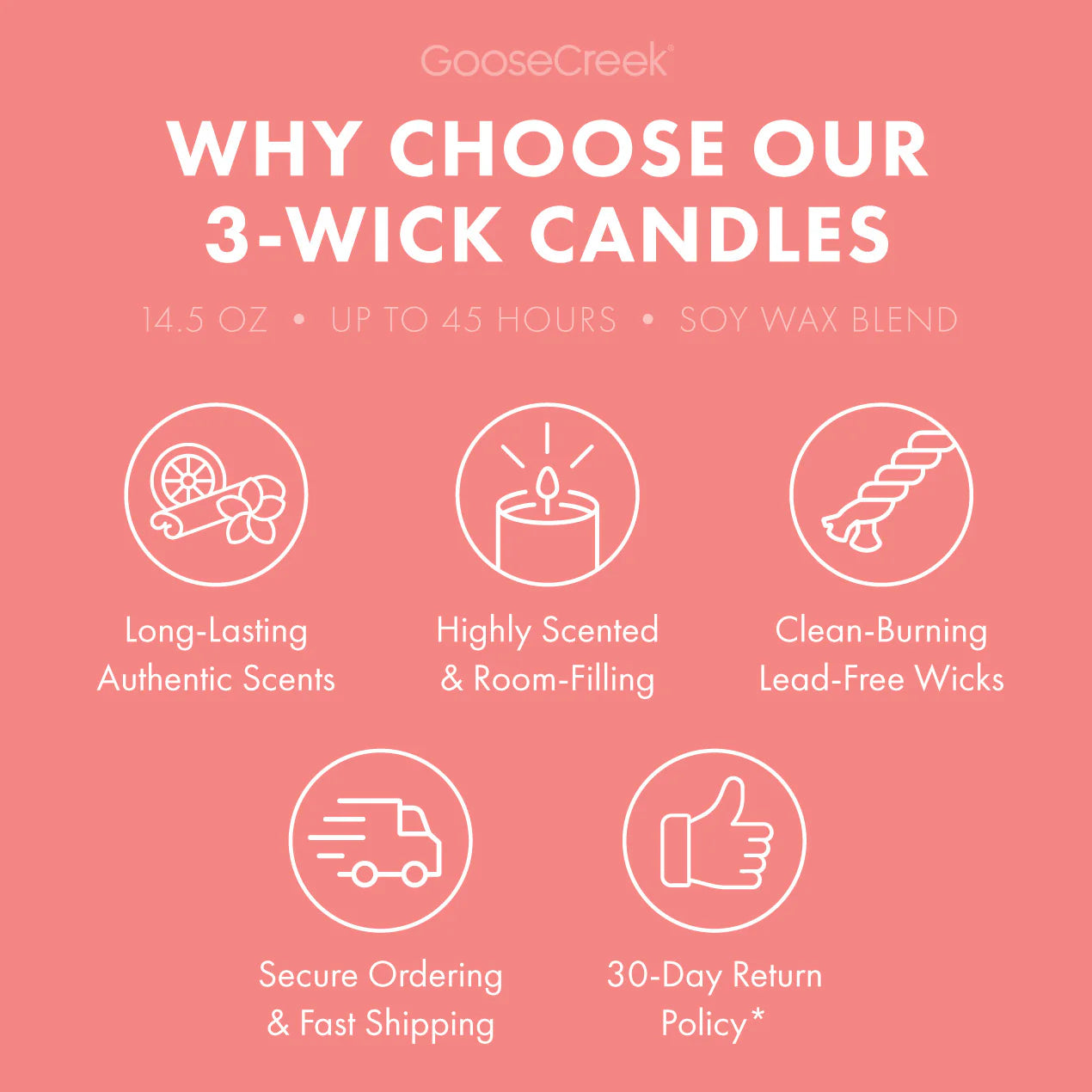 Apple Boardwalk Cone 3-Wick Candle