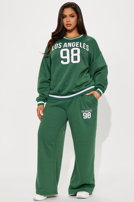 In Los Angeles Fleece Pant Set
