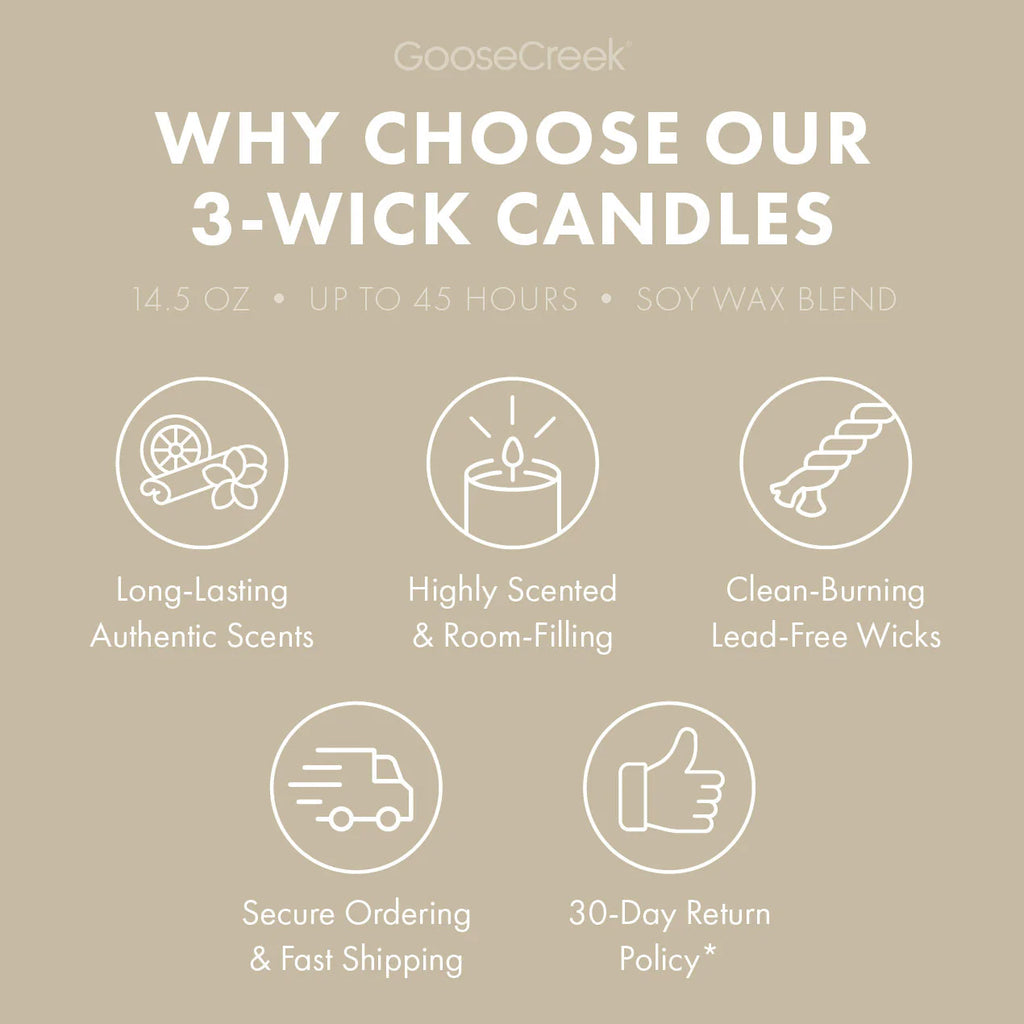 Vanilla Sands 3-Wick Candle