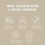Vanilla Sands 3-Wick Candle