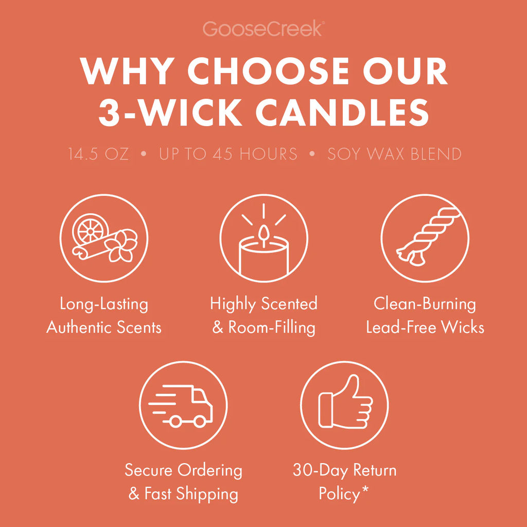 Sunday Drive 3-Wick Candle