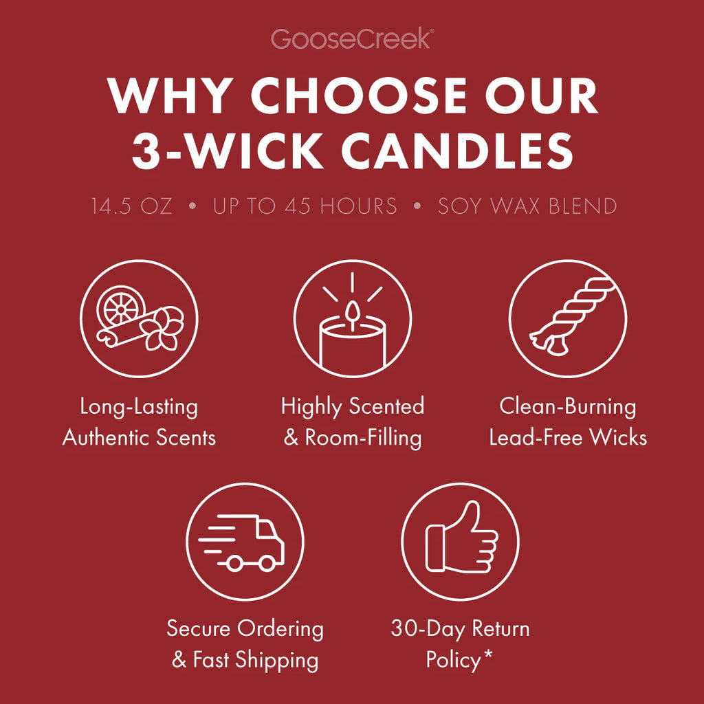 Apple Bourbon 3-Wick Candle