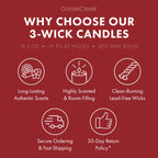 Apple Bourbon 3-Wick Candle