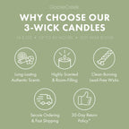 Wedding Day 3-Wick Candle