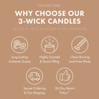 Butterscotch & Marshmallow Cream 3-Wick Candle