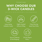 Watermelon Bubble Gum 3-Wick Candle