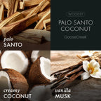 Palo Santo Coconut 3-Wick Candle