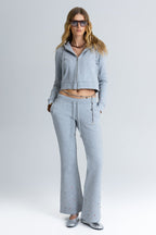 Strobe Rhinestone Sweatpants