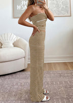 PRETTYGARDEN Summer Sets Women 2 Piece Outfits Matching Striped Loungewear Spring Airport Travel Beach Vacation Clothes