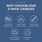 White Water Springs 3-Wick Candle
