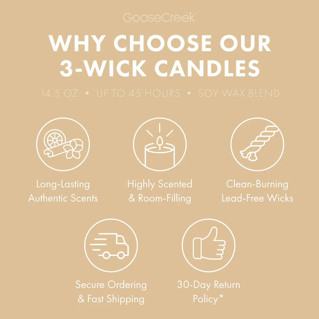 Vacation Vanilla 3-Wick Candle