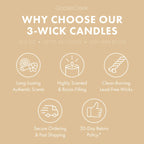 Vacation Vanilla 3-Wick Candle