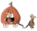Maileg Pumpkin Carriage, Mouse