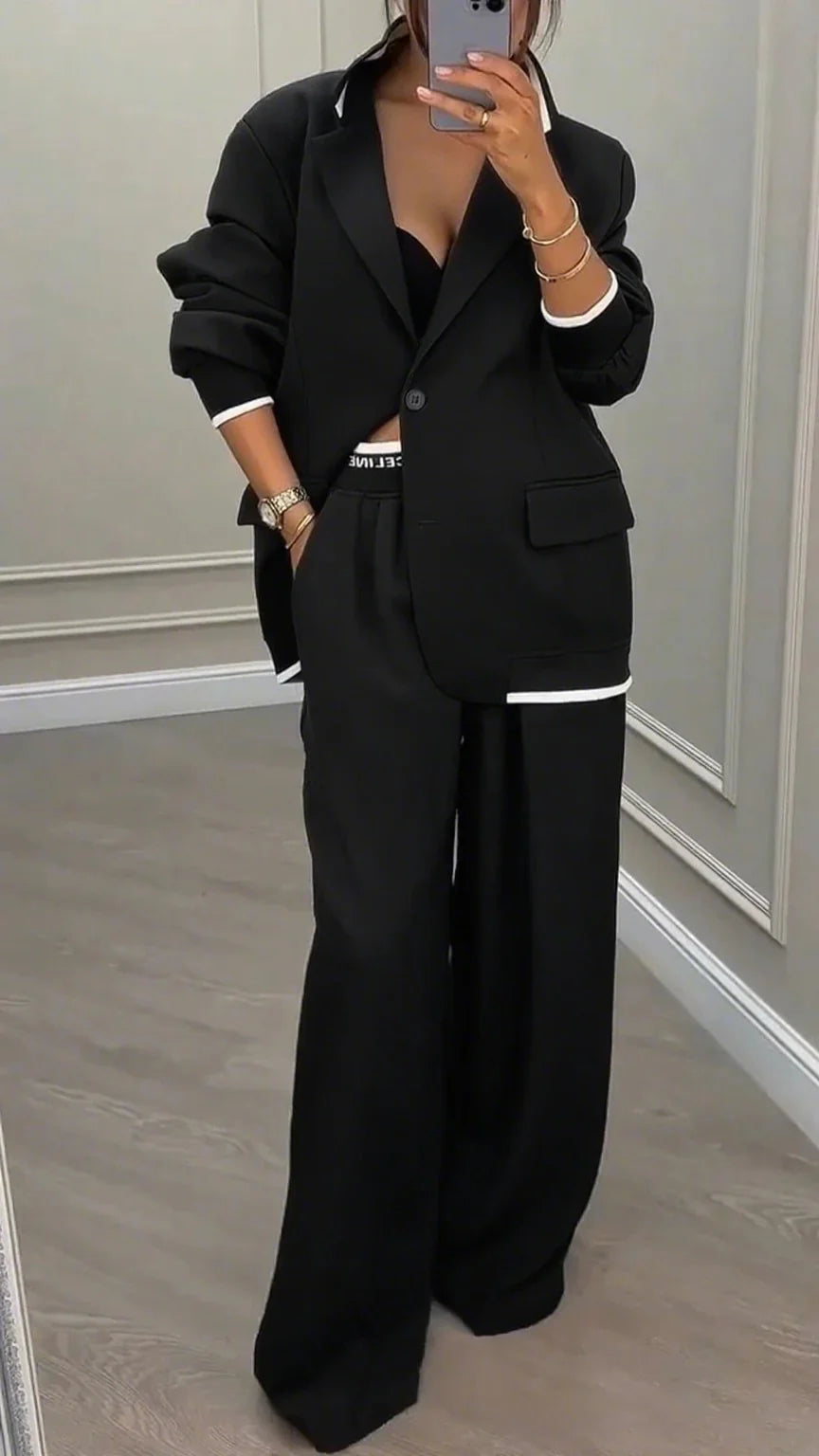 Women's Autumn Casual Two-piece Suit
