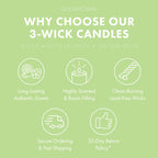 Beachside Blanket 3-Wick Candle