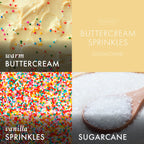 Buttercream Sprinkles 3-Wick Candle