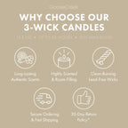 Vanilla Bean 3-Wick Candle