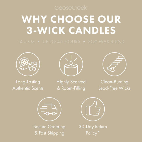 Vanilla Bean 3-Wick Candle