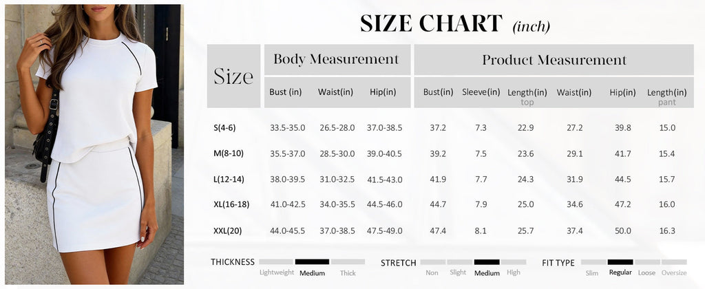 PRETTYGARDEN Women's Summer 2 Piece Skirt Sets Short Sleeve Shirts Tops Skorts Matching Workout Clothes Travel Outfits