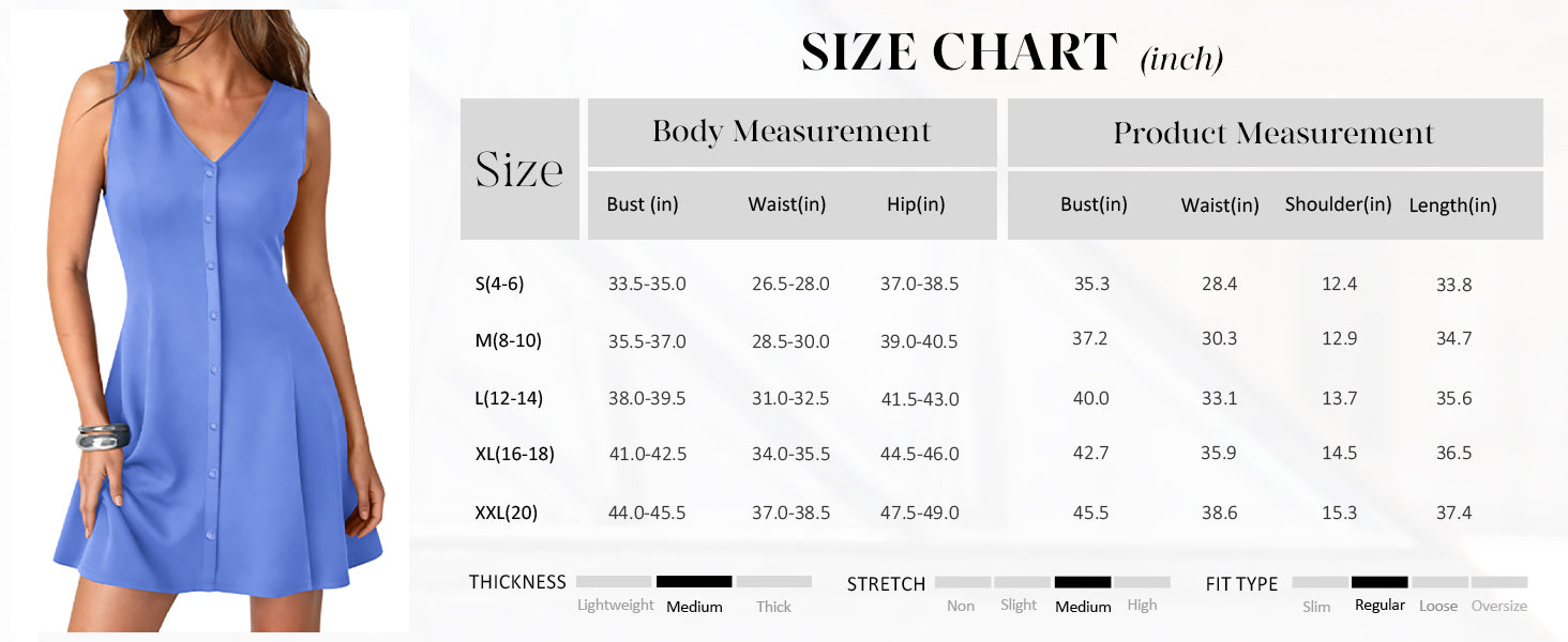PRETTYGARDEN Short Summer Dresses for Women Casual A Line V Neck Vacation Beach Dress