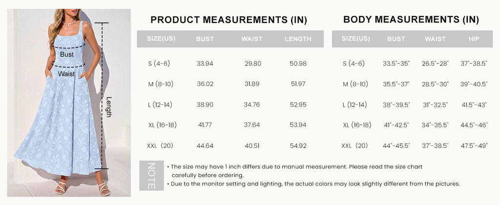 PRETTYGARDEN Womens Summer Maxi Dresses Casual Sleeveless Square Neck Jacquard Flowy Wedding Guest Beach Boho Long Dress
