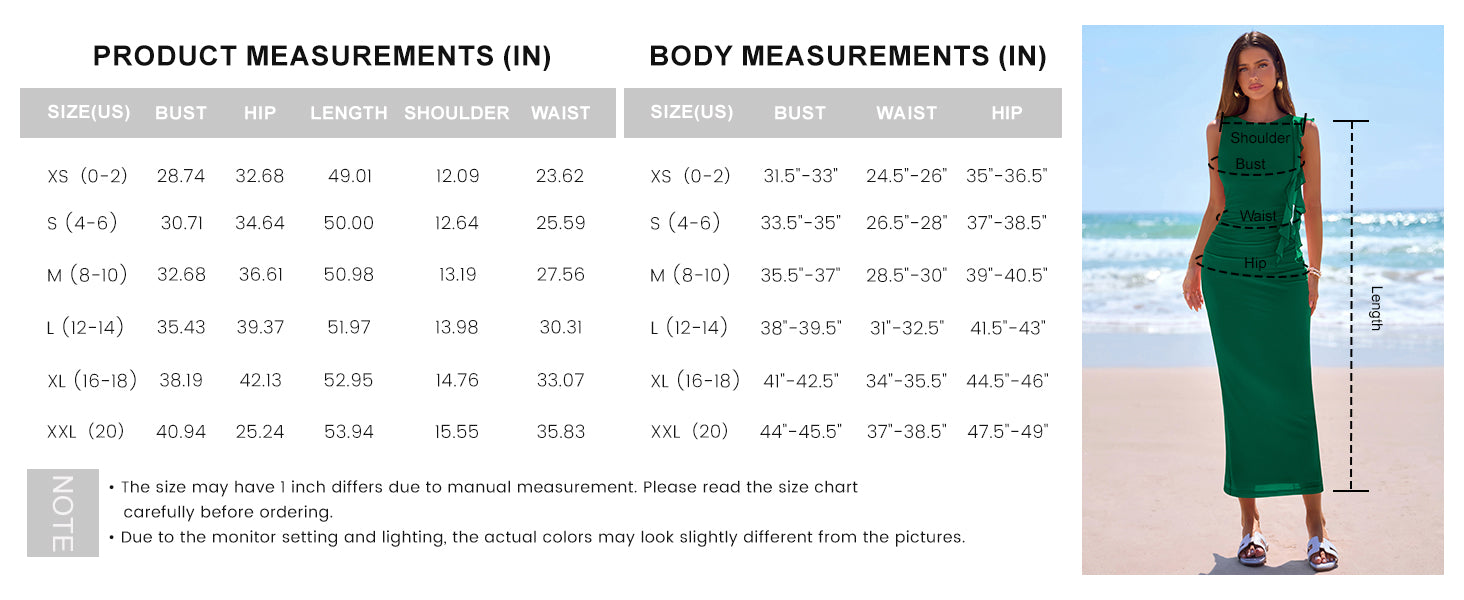PRETTYGARDEN Women's Summer Maxi Dresses Sleeveless Ruffle Formal Wedding Guest Cocktail Mesh Bodycon Split Long Dress