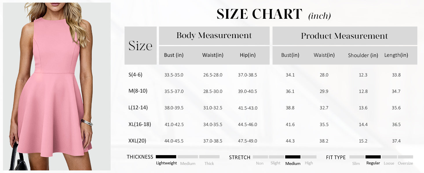 PRETTYGARDEN A Line Dresses for Women Elegant Classy Sleeveless Summer Short Tank Cocktail Party Spring Mini Dress