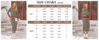 PRETTYGARDEN 2 Piece Skirts Sets For Women Fall Fashion Striped Sweater Dress Knit Lounge Travel Outfits Winter Clothing