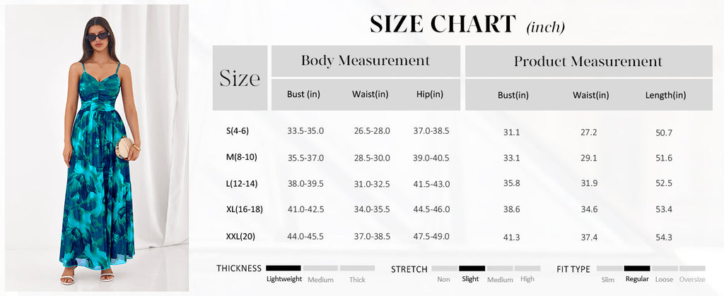 PRETTYGARDEN Women's Floral Maxi Dress Summer Outfits Spaghetti Strap Flowy Long Sundress Beach Vacation Boho Dresses