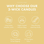 Sugar Cookie Dough 3-Wick Candle