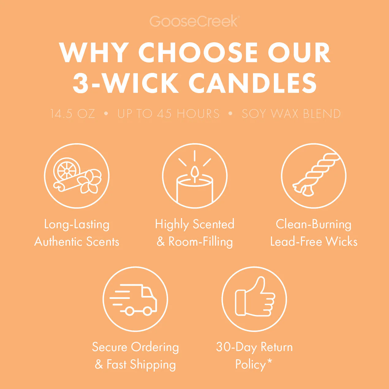 Volcanic Sunrise 3-Wick Candle