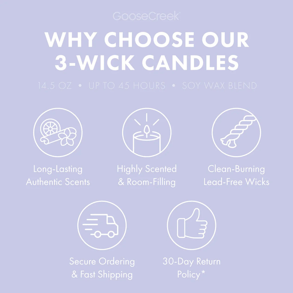 Wildberry Wisteria 3-Wick Candle