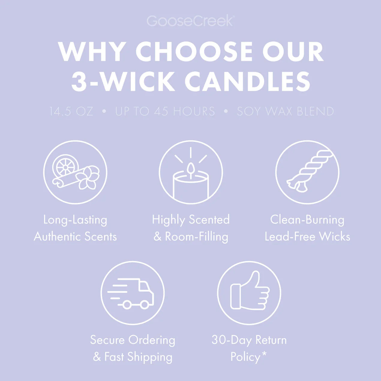 Wildberry Wisteria 3-Wick Candle