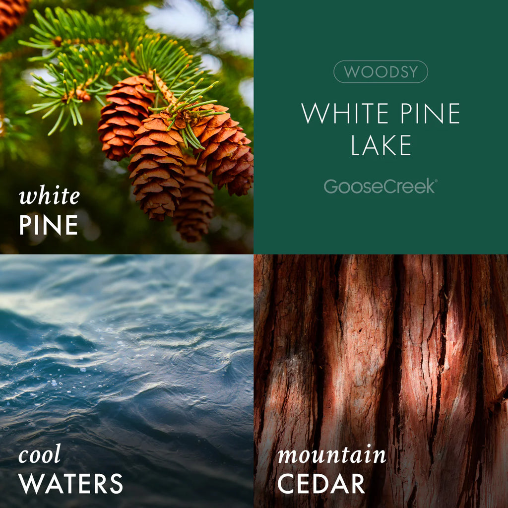 White Pine Lake Large 3-Wick Candle