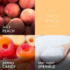 Peach Rings 3-Wick Candle