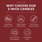Ladybug Lane 3-Wick Candle