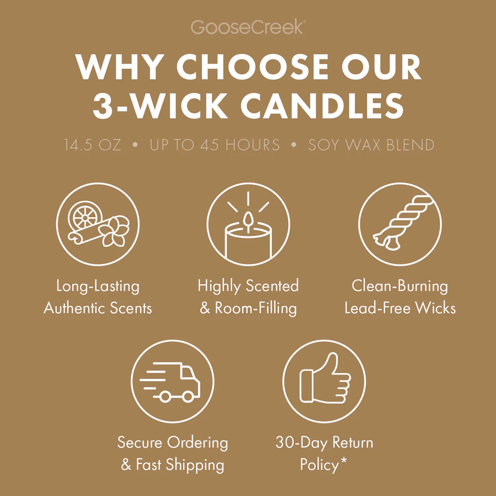 Coffee & Cacao Aromatherapy 3-Wick Candle