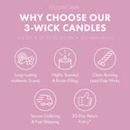Buttercream Blooms Large 3-Wick Candle