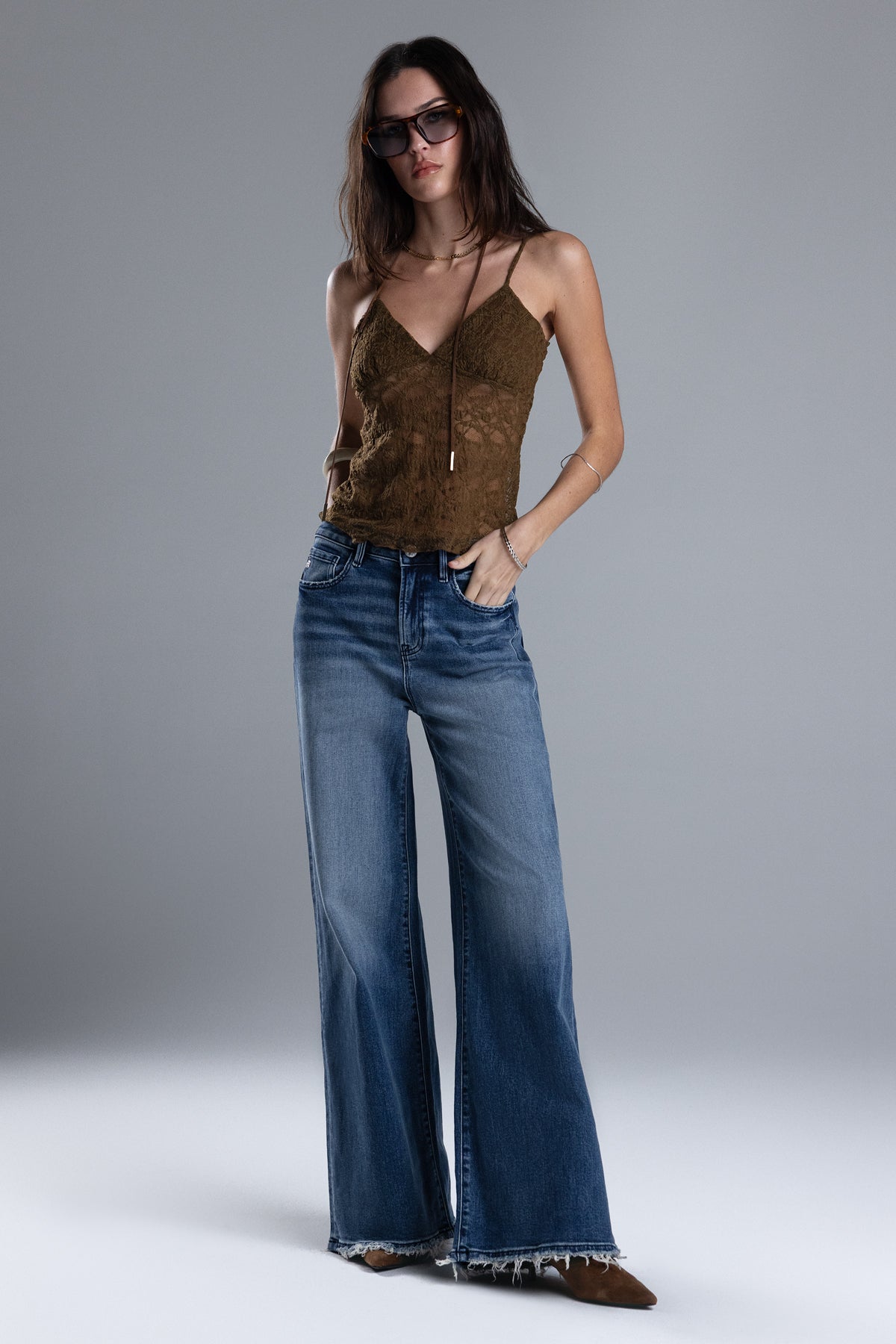 Wren Super Wide Leg Jeans