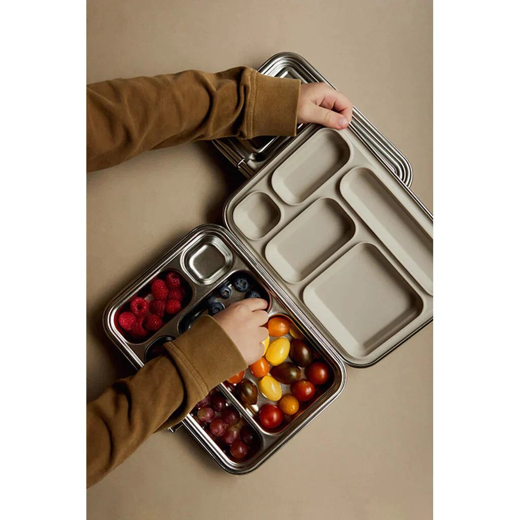 Haps Nordic - Stainless Steel Lunch Box - Multi-Compartment