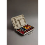 Haps Nordic - Stainless Steel Lunch Box - Multi-Compartment