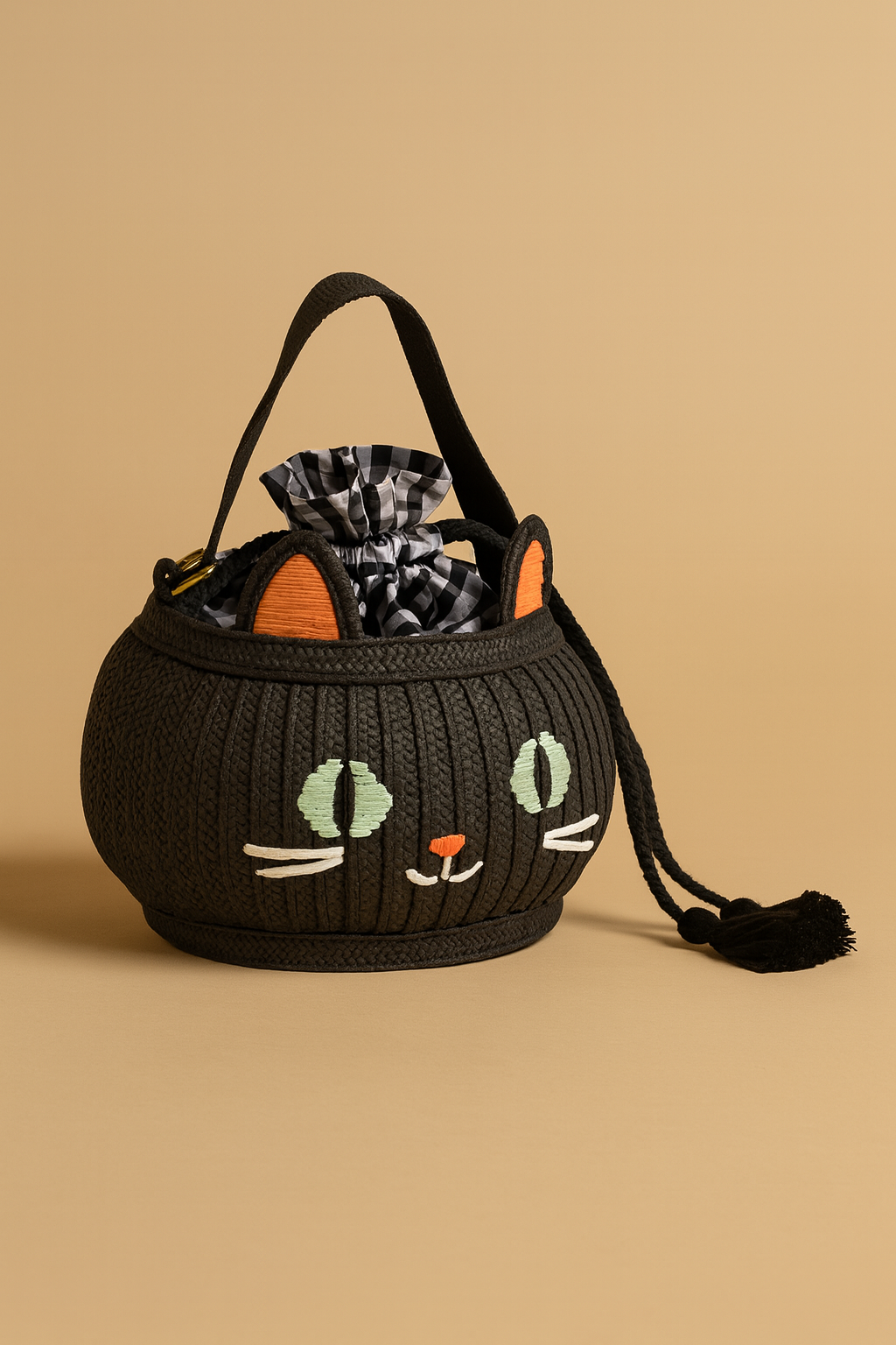 Trick Or Treat Cat Basket
