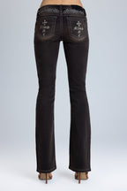 Gabbriette Low Rise Bootcut Jeans