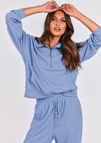 PRETTYGARDEN Women's Fall 2 Piece Lounge Sets Zip Up Sweatshirt Jogger Pants Sweat Track Suits Travel Outfit Winter Clothing