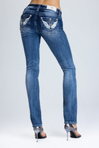 Angel Dagger Straight Jeans