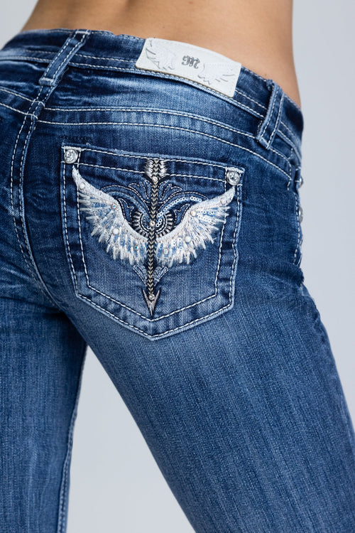 Angel Dagger Straight Jeans