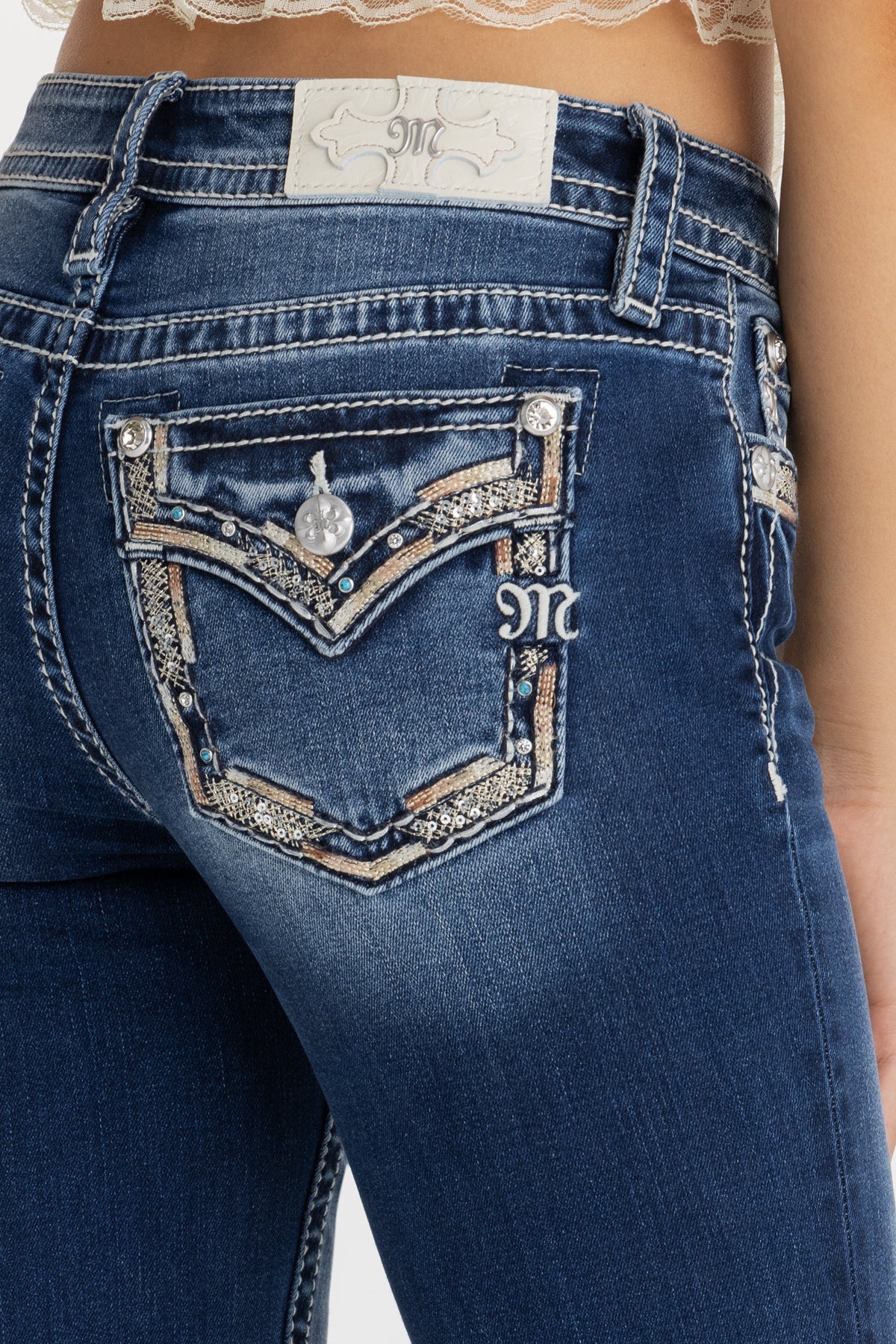 Cheyenne Border Bootcut Jeans
